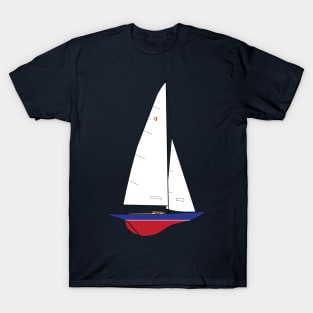 International One Design - IOD - Sailboat T-Shirt